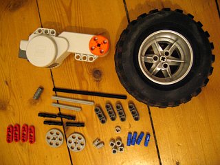 [Drive wheels: list of pieces]